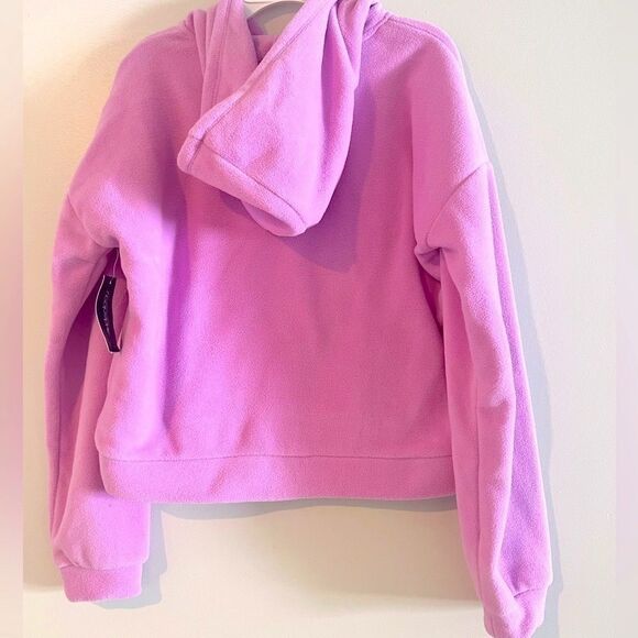 ID IDEOLOGY Big Girls Polar Fleece Hoodie size pink size 16, sweater, top - Picture 5 of 6